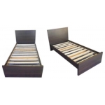 Hot Deal Chocolate Bed Frame - Single